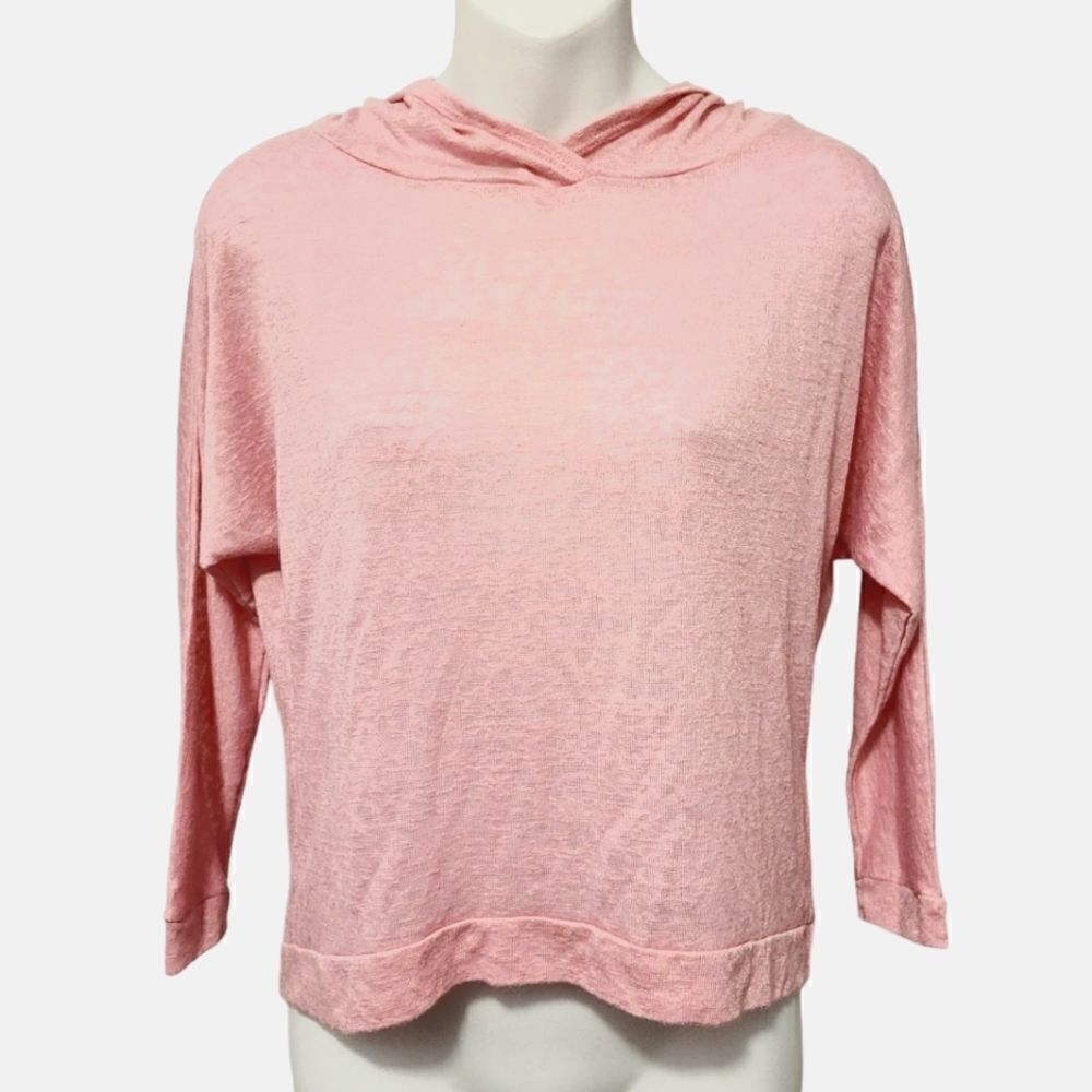 2/$20 Vintage Y2K BP Pink Hoodie Sweatshirt Made in USA Size: Small